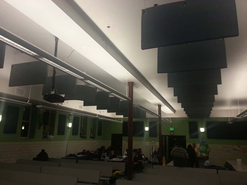 Hanging Baffles Echo Eliminator